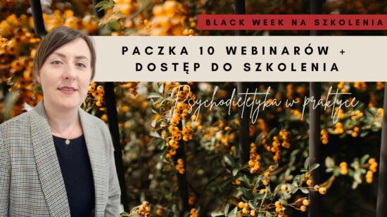 Paczka webinarów psychodietetycznych dla specjalistów
