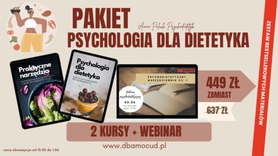 Pakiet Psychologia dla dietetyka